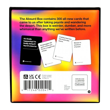 Cards Against Humanity: Absurd Box • 300-Card Expansion $37.24 Card Games