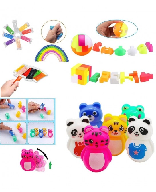48 Pcs Party Favors for Kids 4-8 Birthday Gift Toys Pinata Goodie Bag Stuffers Treasure Box Toys Carnival Prizes Kids Classro...