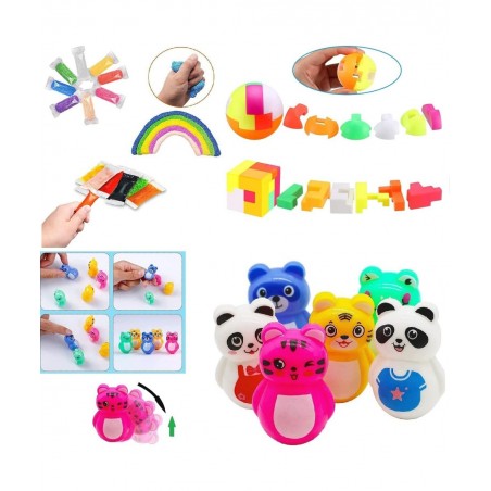 48 Pcs Party Favors for Kids 4-8 Birthday Gift Toys Pinata Goodie Bag Stuffers Treasure Box Toys Carnival Prizes Kids Classro...