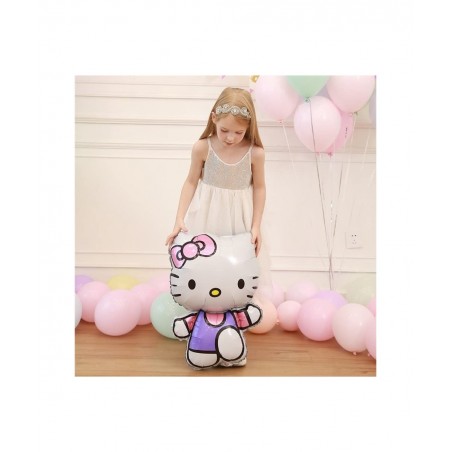 JEWELESPARTY 6PC HELLO KITTY FOIL BALLOONS PARTY BALLOON DECORATIONS SUPPLIES THEME IDEA CELEBRATION HAPPY BIRTHDAY $25.62 Ki...
