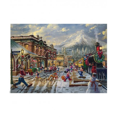 Thomas Kinkade - Holiday - Candy Cane Express - 1000 Piece Jigsaw Puzzle $27.34 Jigsaw Puzzles