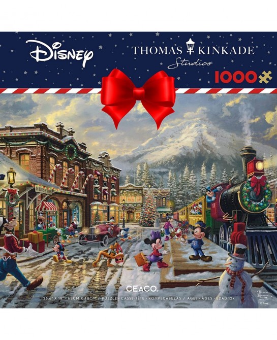 Thomas Kinkade - Holiday - Candy Cane Express - 1000 Piece Jigsaw Puzzle $27.34 Jigsaw Puzzles