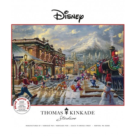 Thomas Kinkade - Holiday - Candy Cane Express - 1000 Piece Jigsaw Puzzle $27.34 Jigsaw Puzzles