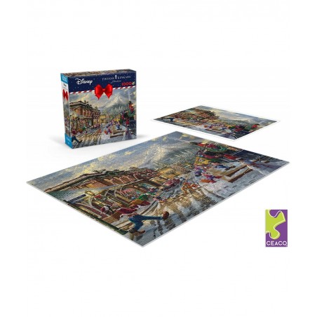 Thomas Kinkade - Holiday - Candy Cane Express - 1000 Piece Jigsaw Puzzle $27.34 Jigsaw Puzzles