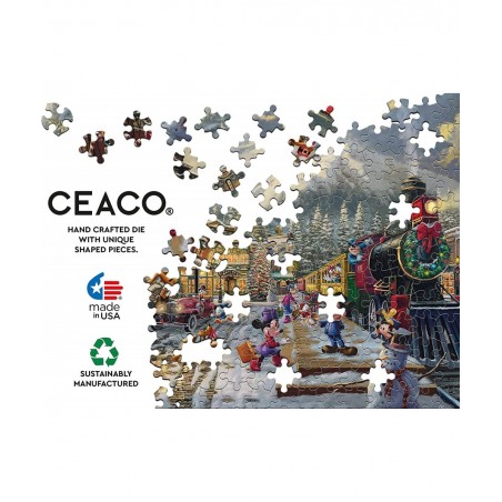 Thomas Kinkade - Holiday - Candy Cane Express - 1000 Piece Jigsaw Puzzle $27.34 Jigsaw Puzzles