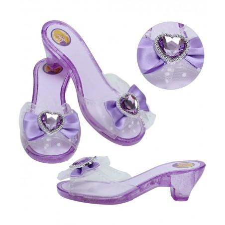Girls Play Set! Princess Dress Up Shoes and Tiara (3 Pairs of Shoes + 1 Tiara) Role Play Collection Fashion Princess Shoes fo...