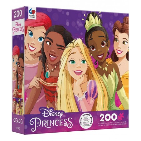 Disney Friends - Princess Party - Oversized 200 Piece Jigsaw Puzzle $20.21 Jigsaw Puzzles