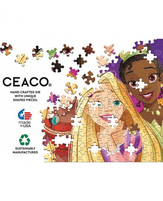 Disney Friends - Princess Party - Oversized 200 Piece Jigsaw Puzzle $20.21 Jigsaw Puzzles