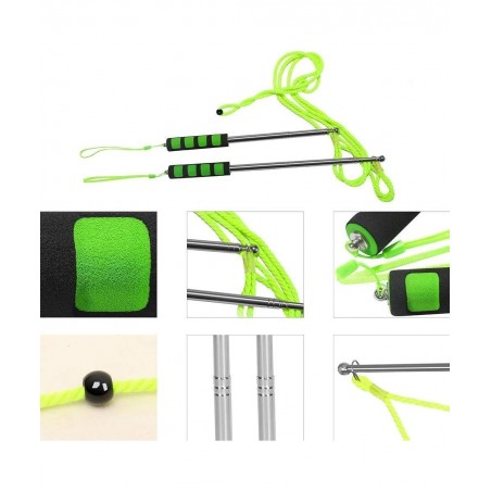 Bubble Wand Stainless Steel Telescopic Design Bubble Blower Wands Outdoor Giant Bubble Maker Toys for Boys Girls Adults Birth...