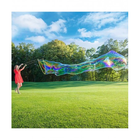 Bubble Wand Stainless Steel Telescopic Design Bubble Blower Wands Outdoor Giant Bubble Maker Toys for Boys Girls Adults Birth...