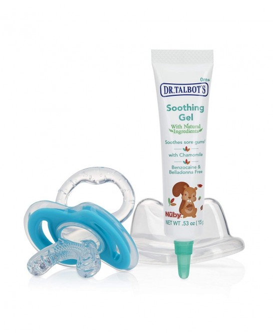 Naturally Inspired Soothing Gel for Sore Gums with Bonus Gum-EEZ Teether Combo Benzocaine Free Belladonna Free one color 0.53...