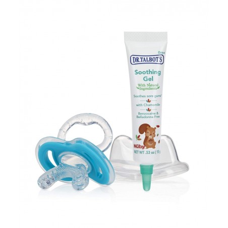 Naturally Inspired Soothing Gel for Sore Gums with Bonus Gum-EEZ Teether Combo Benzocaine Free Belladonna Free one color 0.53...