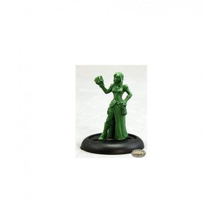 Female Huckster Savage Worlds Miniature $16.75 Miniature Novelty Toys