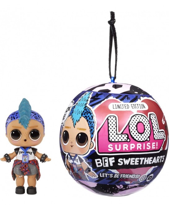 LOL Surprise BFF Sweethearts Punk Boi Doll with 7 Surprises Surprise Doll Boy Doll Accessories $38.42 Dolls