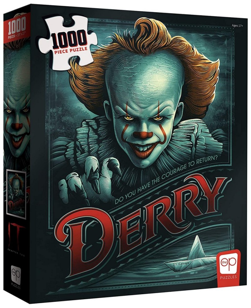 IT Chapter 2 “Return to Derry” 1000 Piece Jigsaw Puzzle | Officially Licensed IT Merchandise | Collectible Puzzle Featuring P...