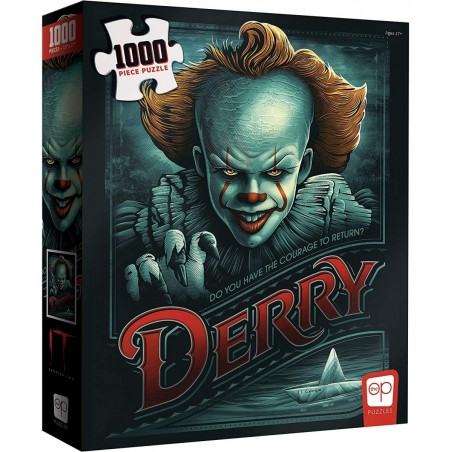 IT Chapter 2 “Return to Derry” 1000 Piece Jigsaw Puzzle | Officially Licensed IT Merchandise | Collectible Puzzle Featuring P...
