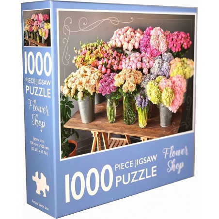 Flower Shop Jigsaw Puzzles 1000 Pieces for Adults Teens and Kids $28.60 Jigsaw Puzzles