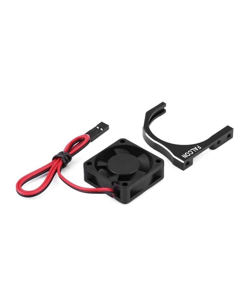 RC Model Car Motor Heat Dissipation Cooling Fan with Motor Mount(30 * 30 * 10mm with Black Motor Mount) $21.68 Toy Vehicle Pl...