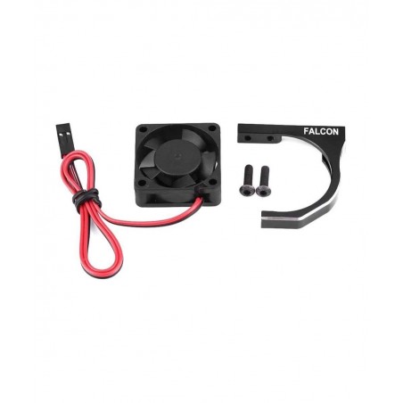 RC Model Car Motor Heat Dissipation Cooling Fan with Motor Mount(30 * 30 * 10mm with Black Motor Mount) $21.68 Toy Vehicle Pl...