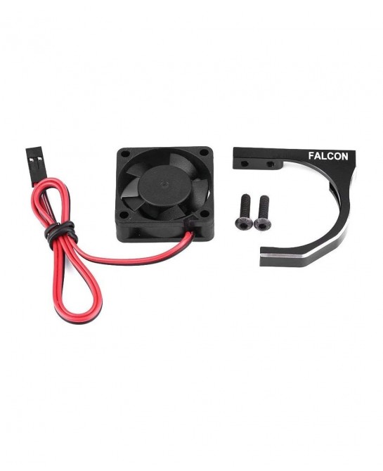 RC Model Car Motor Heat Dissipation Cooling Fan with Motor Mount(30 * 30 * 10mm with Black Motor Mount) $21.68 Toy Vehicle Pl...