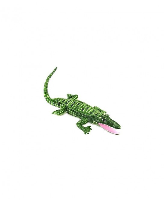 Realistic Stuffed Crocodile Body Curled Dolls Plush Alligator Toys Over 40 Inches $62.69 Stuffed Animals & Teddy Bears
