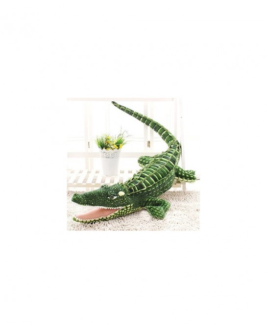 Realistic Stuffed Crocodile Body Curled Dolls Plush Alligator Toys Over 40 Inches $62.69 Stuffed Animals & Teddy Bears
