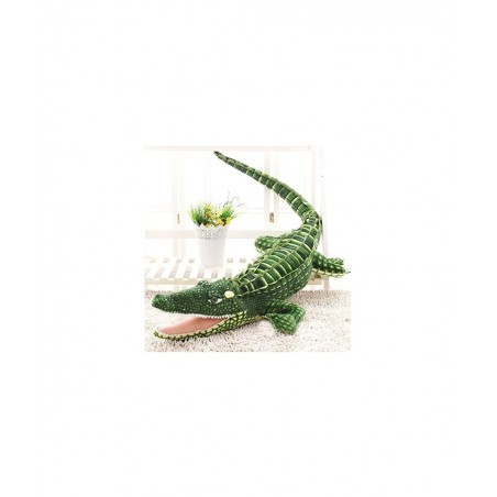 Realistic Stuffed Crocodile Body Curled Dolls Plush Alligator Toys Over 40 Inches $62.69 Stuffed Animals & Teddy Bears