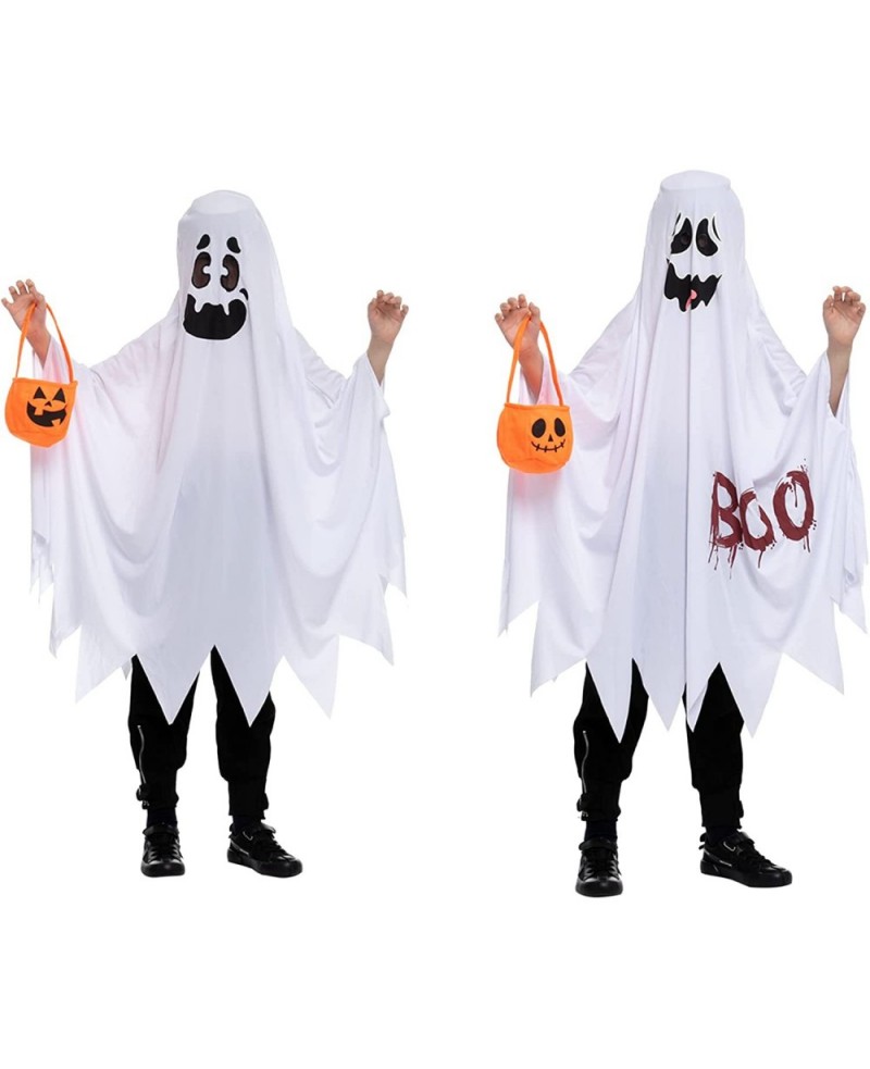 2 Pack Kids Unisex Mask Ghost Costume for Fancy Dress Cosplay and Spooky Creatures Party $24.76 Kids' Costumes