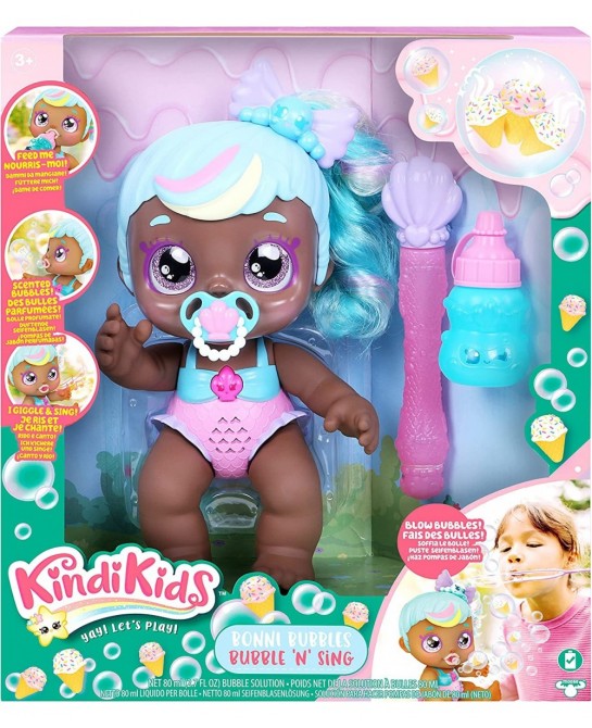Electronic 6.5" Doll and 2 Accessories - Bonni Bubbles Bubble 'N' Sing $21.80 Dolls