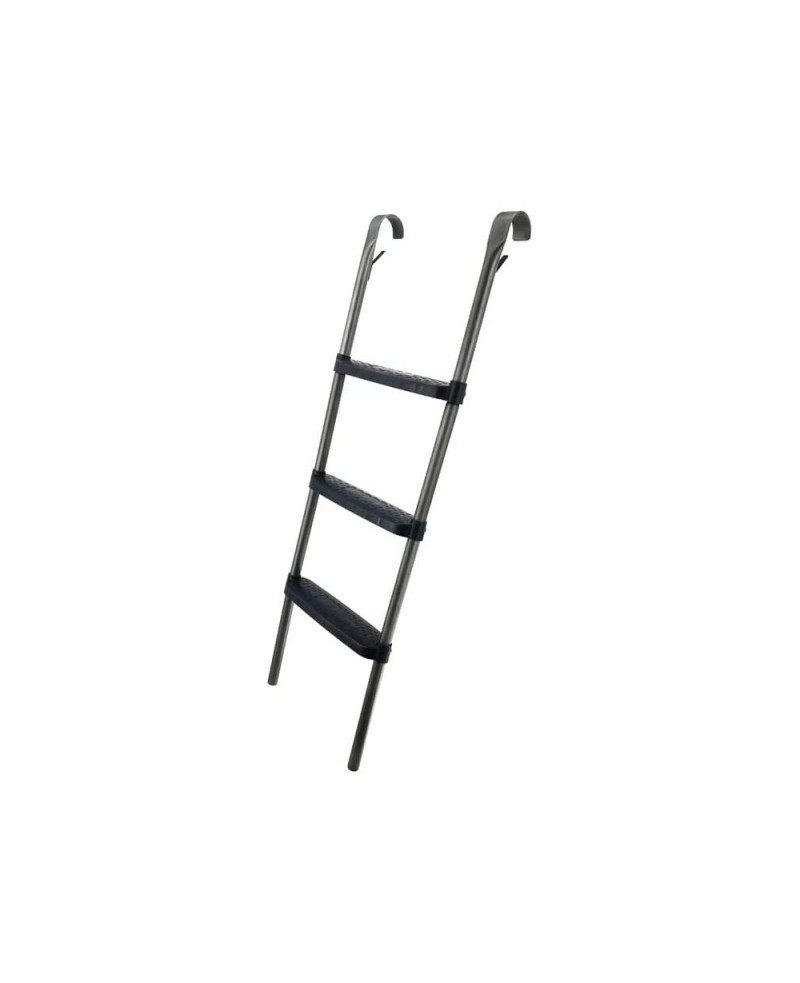 3-Step Trampoline Ladder with Tool-Free Assembly Wide Steps for Kids Safety-Latch Design Secures to Trampoline Frame TPro War...