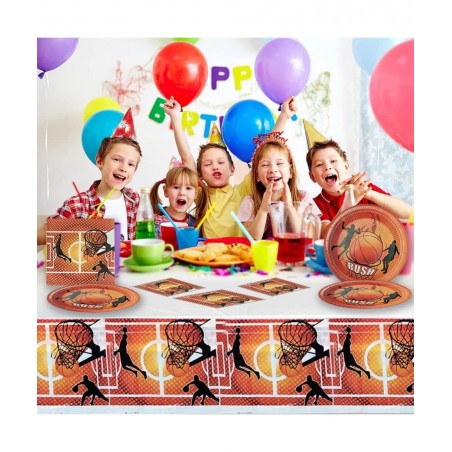 2 Pcs Basketball Tablecloth Jungle Animal Wild One Birthday Party Supplies Decorations for Baby Boy Girl- Wild One Party Tabl...