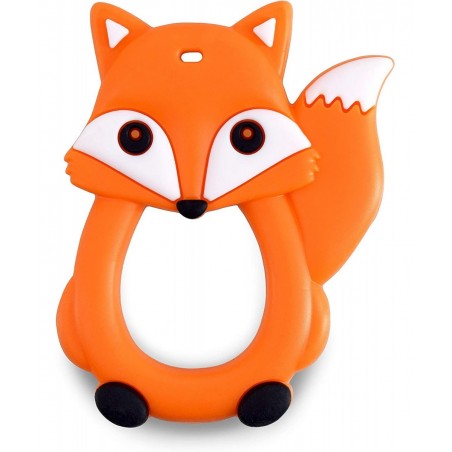 Friendly Fox Teether Toy Multi-Textured Soft & Soothing Easy to Hold (BPA Free Freezer & Dishwasher Safe) $13.45 Baby Teether...