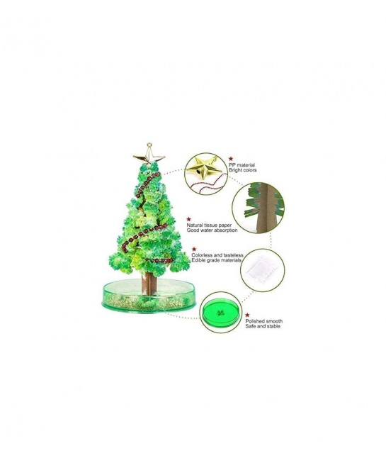Magic Growing Xmas Tree Kids DIY Felt Magic Growing Xmas Ornaments/Wall Hanging Gifts for Kids Funny Educational and Party To...