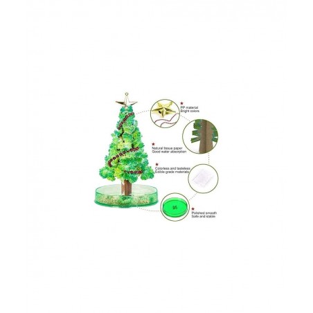 Magic Growing Xmas Tree Kids DIY Felt Magic Growing Xmas Ornaments/Wall Hanging Gifts for Kids Funny Educational and Party To...