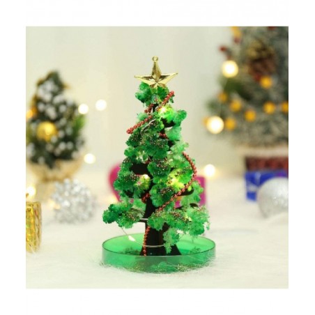 Magic Growing Xmas Tree Kids DIY Felt Magic Growing Xmas Ornaments/Wall Hanging Gifts for Kids Funny Educational and Party To...
