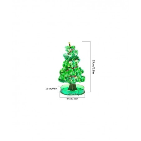 Magic Growing Xmas Tree Kids DIY Felt Magic Growing Xmas Ornaments/Wall Hanging Gifts for Kids Funny Educational and Party To...