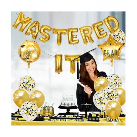 Mastered It Balloon Banner Mastered 2022 Banner Graduation Banner 2022 Graduation Party Supplies 2022 College Grad Congratula...