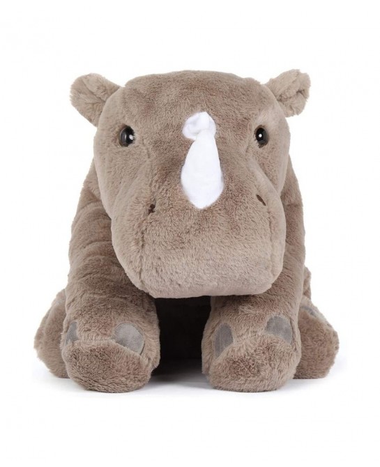 Giant Rhino Stuffed Animals Throw Pillow - Big Rhino Plush Toy Cute Soft Gift for Boy Girl Kids Gray 24 Inches $49.60 Kids' P...