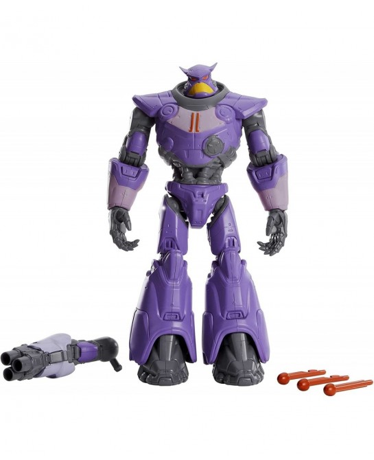 Disney Pixar Lightyear Zurg 10-in Tall Action Figure 13 Posable Joints Authentic Detail Movie Collector Toy Kids Gift Ages 4 ...