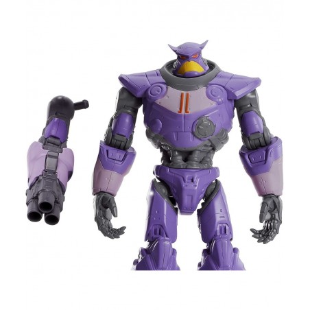 Disney Pixar Lightyear Zurg 10-in Tall Action Figure 13 Posable Joints Authentic Detail Movie Collector Toy Kids Gift Ages 4 ...