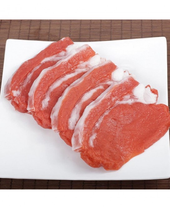2pcs Fake Food Meat Simulation Pork Kitchen Pretend Play Food Toy Realistic Meat Model Restaurant Kids Kitchen Game Display F...