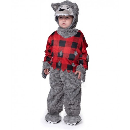 Baby Boy Werewolf Costume Wolf Jumpsuit for Toddler Boys Girls Infant Unisex Halloween Costume for Dress Up Party-1824 $46.75...