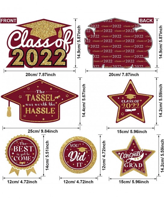 2022 Graduation Table Decorations Graduation Party Centerpiece Sticks Congrats Graduation Party Decoration High School Colleg...