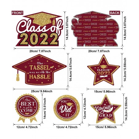 2022 Graduation Table Decorations Graduation Party Centerpiece Sticks Congrats Graduation Party Decoration High School Colleg...