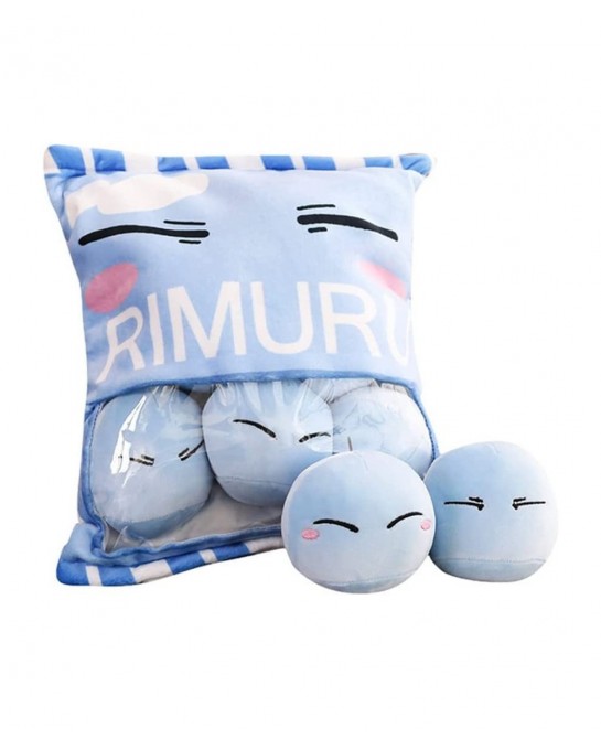 Anime That Time I Got Reincarnated as a Slime Tempest Rimuru Removable Fluffy Animal Plush Doll Removable Plush Pillow Intern...