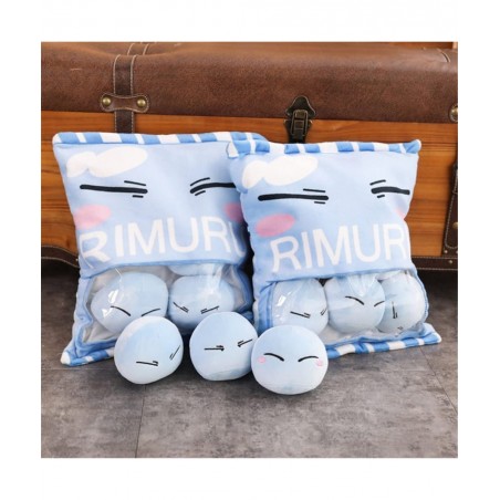 Anime That Time I Got Reincarnated as a Slime Tempest Rimuru Removable Fluffy Animal Plush Doll Removable Plush Pillow Intern...