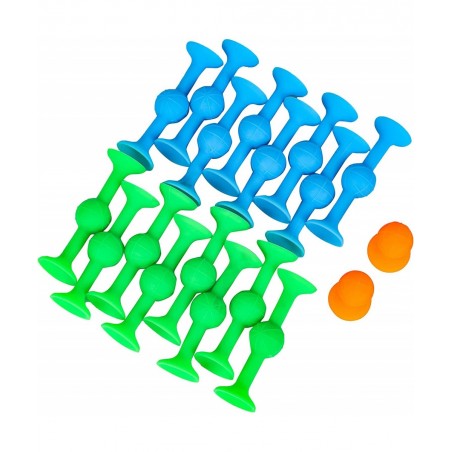 Silicone Suction Cup Darts Sucker Toys Decompression Sucker Toy Soft Silicone Dart Set Throwing Game Darts for Indoor and Out...