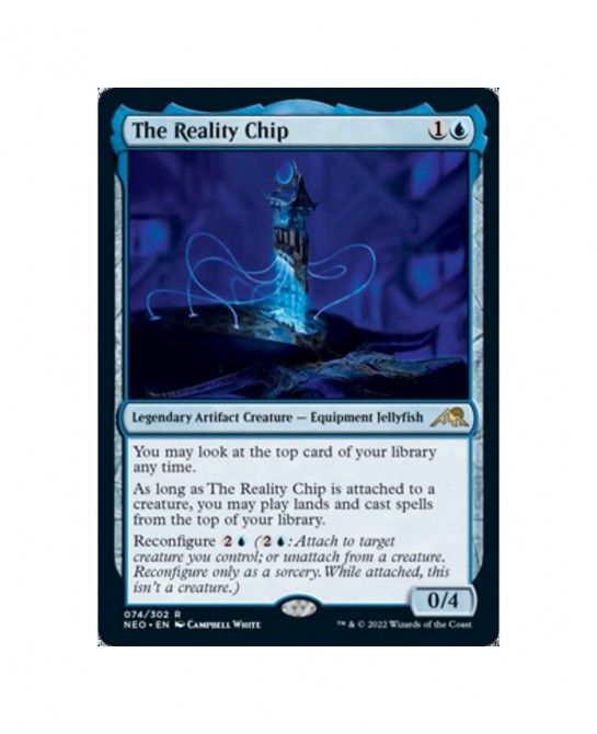 Magic: the Gathering - The Reality Chip (074) - Kamigawa: Neon Dynasty $14.30 Trading Cards & Accessories