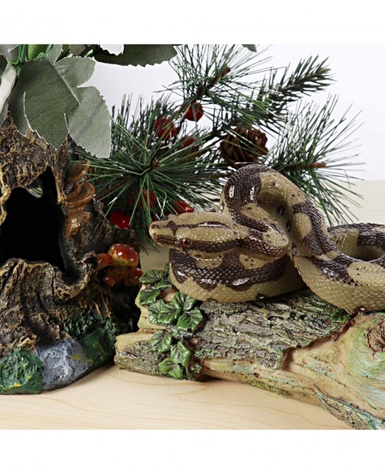 Snake Toy Rubber Snake Python Model Toy Scary Prank Toy Perfect for Halloween Decorations $16.49 Gags & Practical Joke Toys