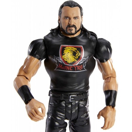 WWE Wrekkin Slam Cycle Motorcycle (10.5 in) with Wheelie Action and 9 breakable parts with 6-in/15.24-cm Drew McIntyre Basic ...